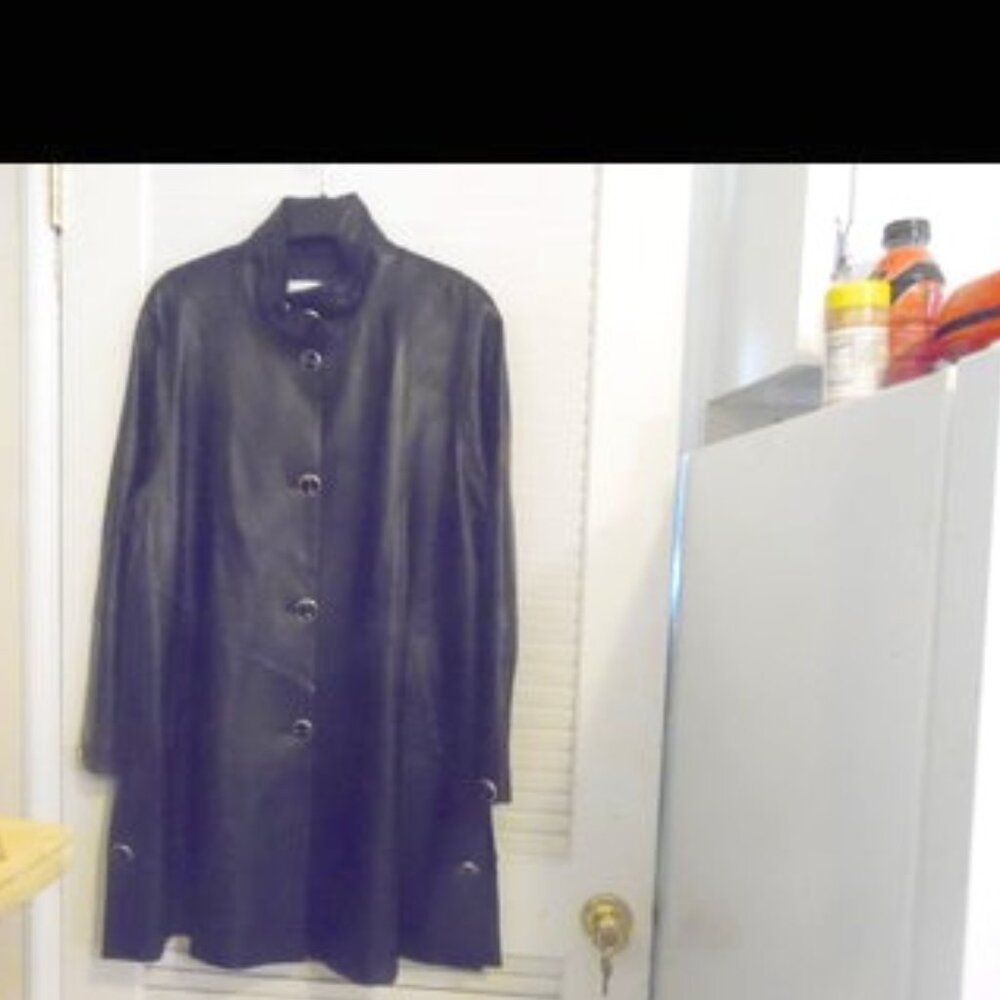 Vintage 2005 FIRENZE Italian Lambskin Coat Size M/L